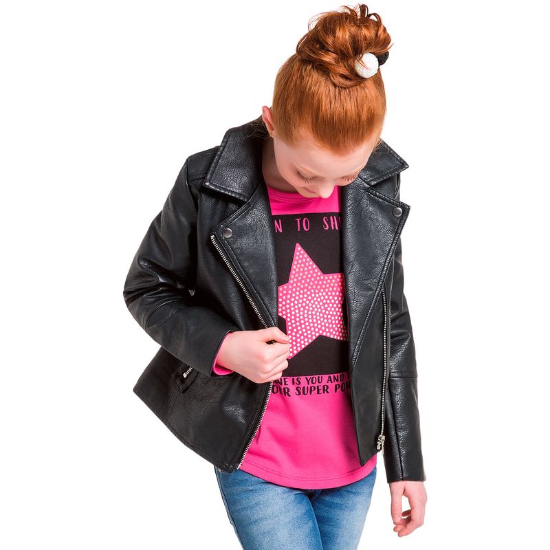jaqueta infantil feminina kyly