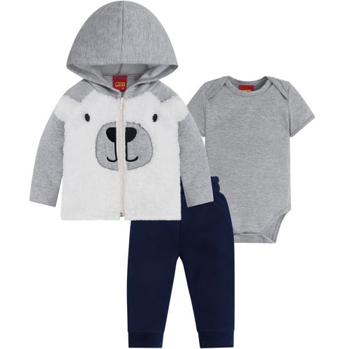 conjunto bebe inverno masculino