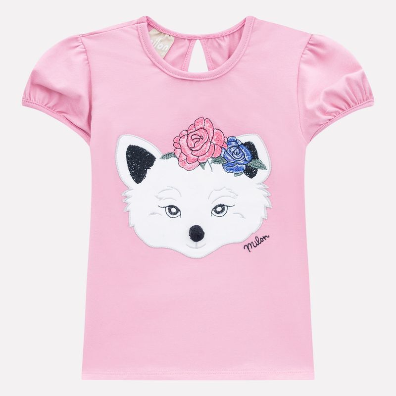 Blusa Infantil Feminina Milon Cotton - lojamilon