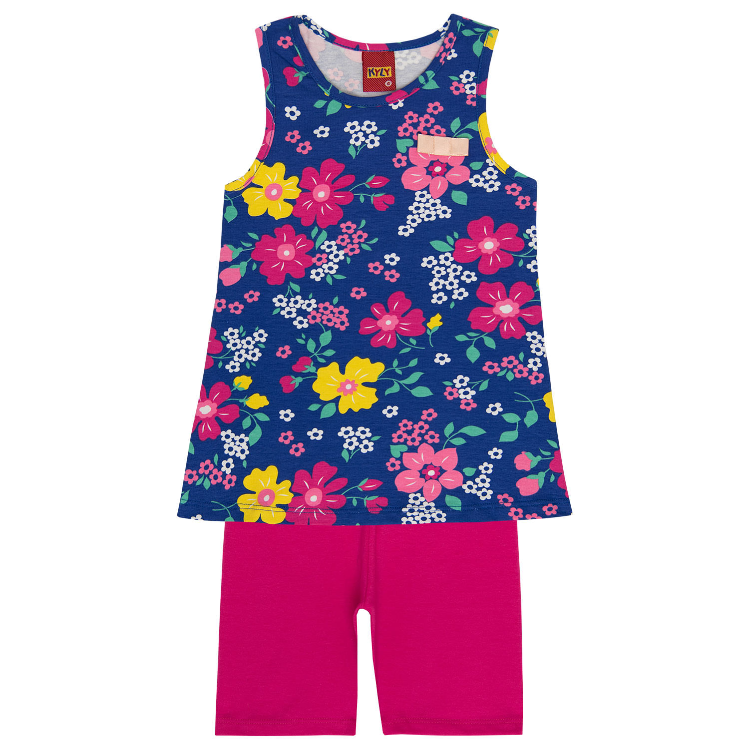 Conjunto Infantil Feminino Blusa + Short Kyly é boa?