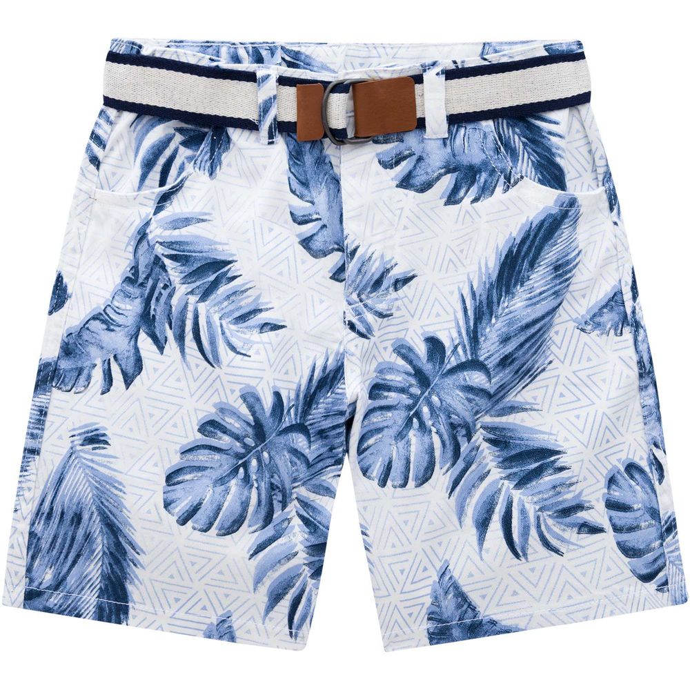 bermuda infantil masculina sarja