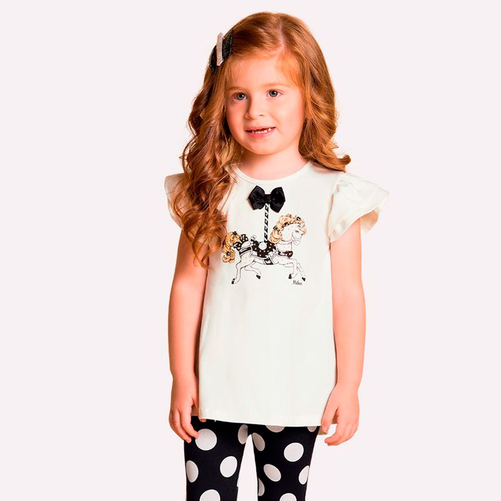 Blusa Infantil Feminina Milon Cotton - lojamilon