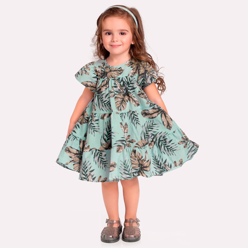 Vestido Infantil Milon Cambraia - lojamilon