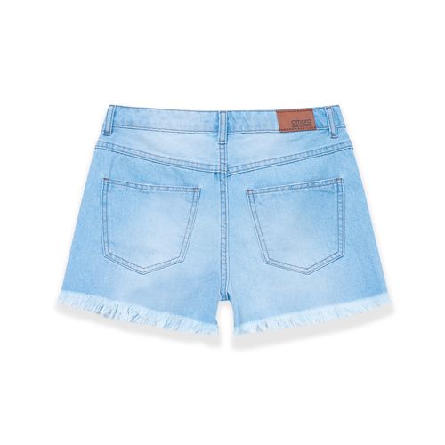 Short Teen Menina Amora Jeans - Compre Agora