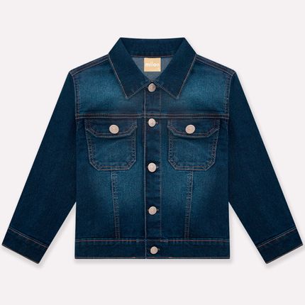 Jaqueta Jeans Infantil Menino Milon lojamilon