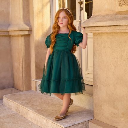 Verde Vestidinho De Festa Infantil Vestido Verde Infantil Menina