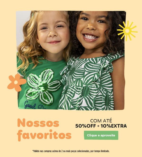 BANNER N1.a- Nossos favoritos com até 50%off