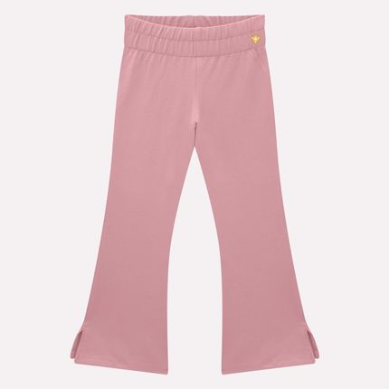 Wide Leg Jeans CalÇa Boca De Sino Para CrianÇa Calça Infantil - Main Image