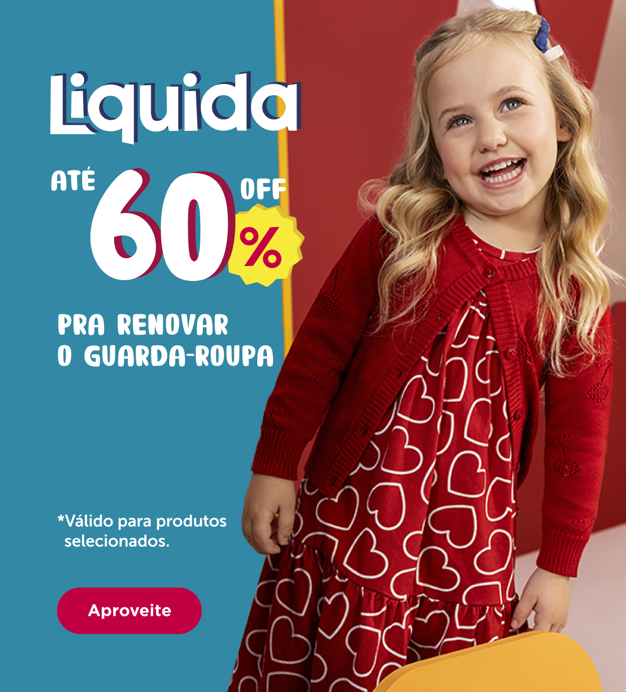 BANNER N1.a - MOBILE -Liquida até 60% off pra renovar o guarda-roupa
