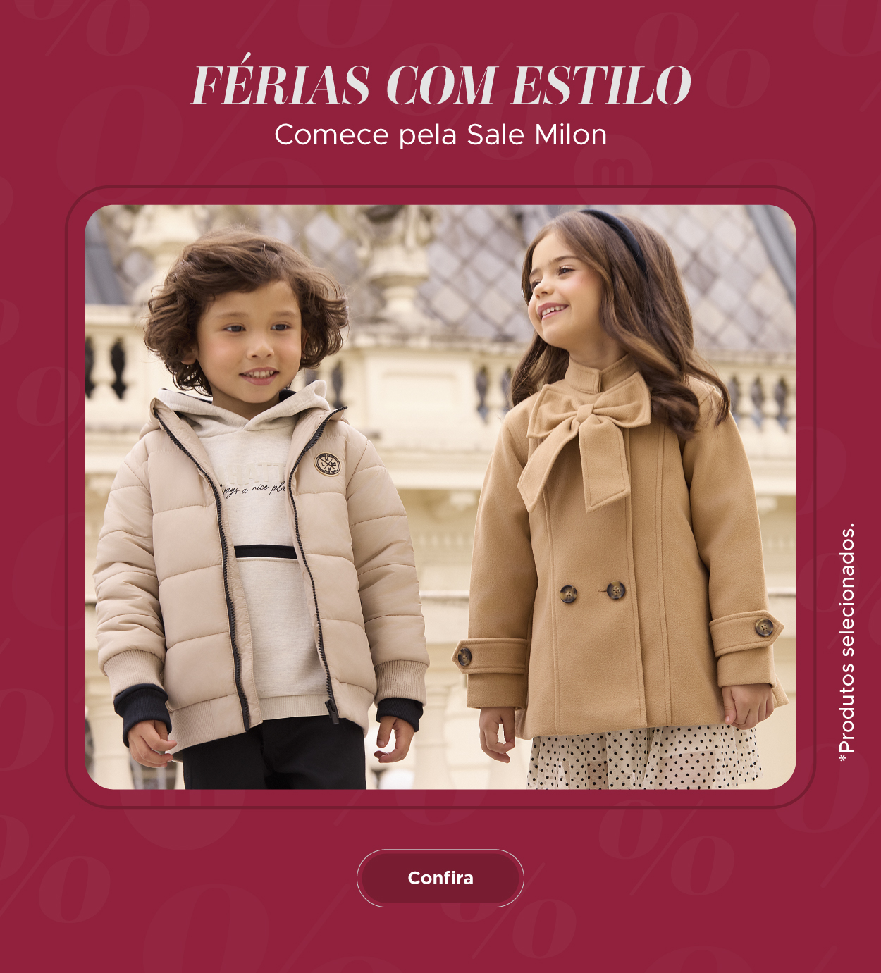 BANNER N1.b- MOBILE - Férias com Estilo? Comece pela Sale Milon