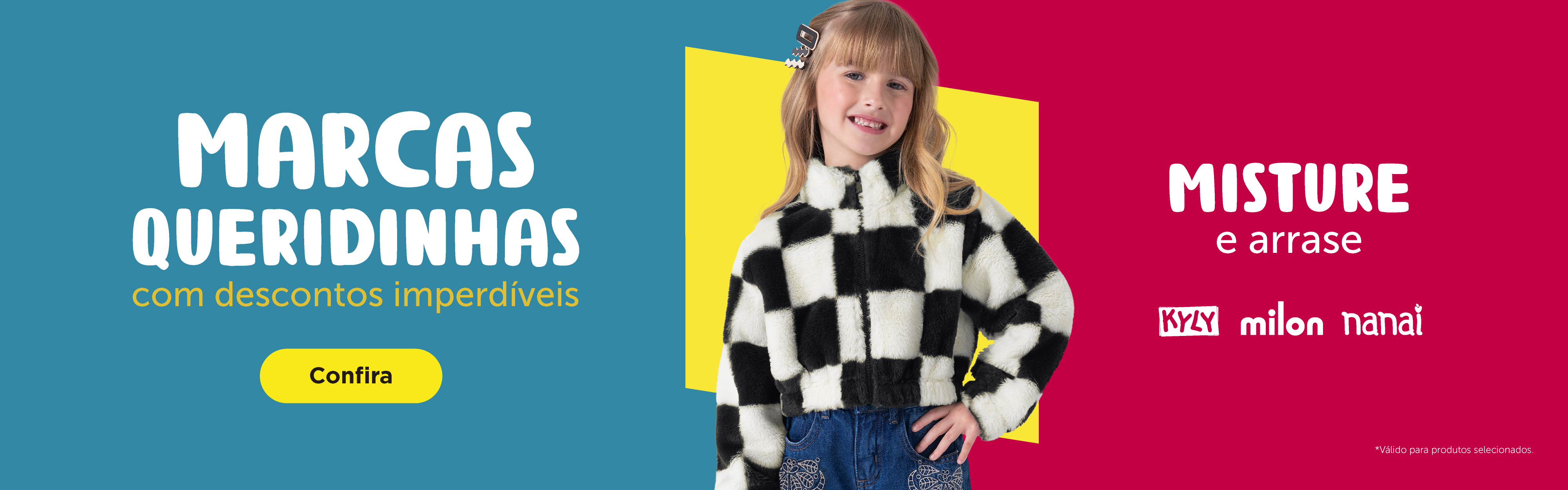 BANNER N1.b DESKTOP - Marcas queridinhas com descontos imperdíveis