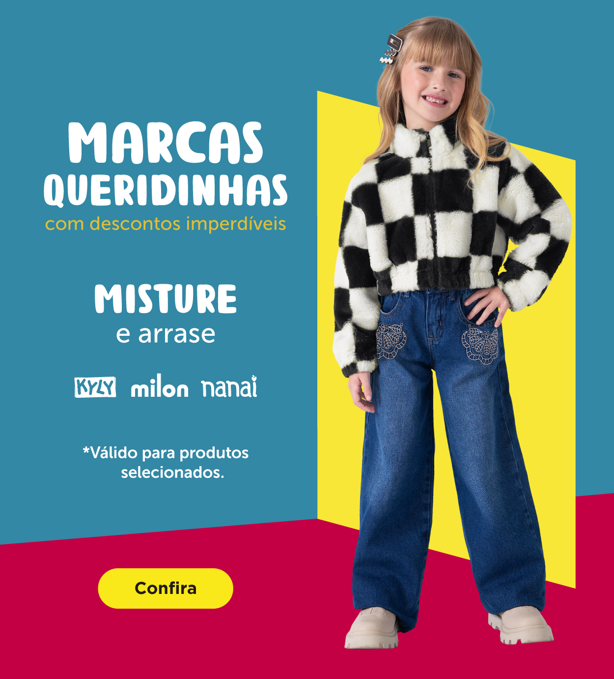BANNER N1.b - MOBILE - Marcas queridinhas com descontos imperdíveis