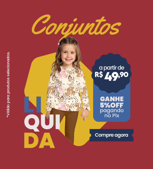 BANNER N1.a-  Liquida Conjuntos: a partir de R$49,90