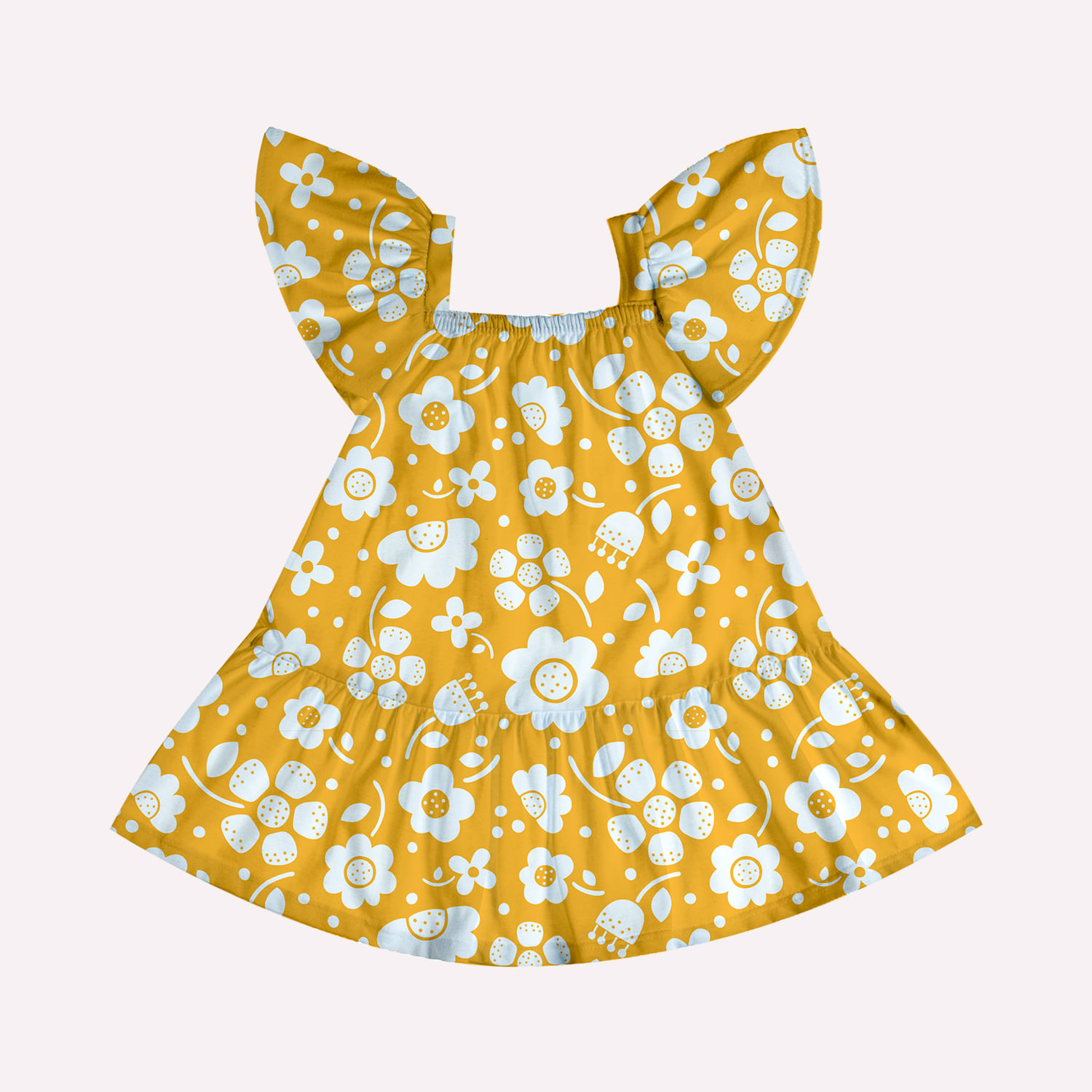 Vestido Infantil Menina em Algodão Kyly