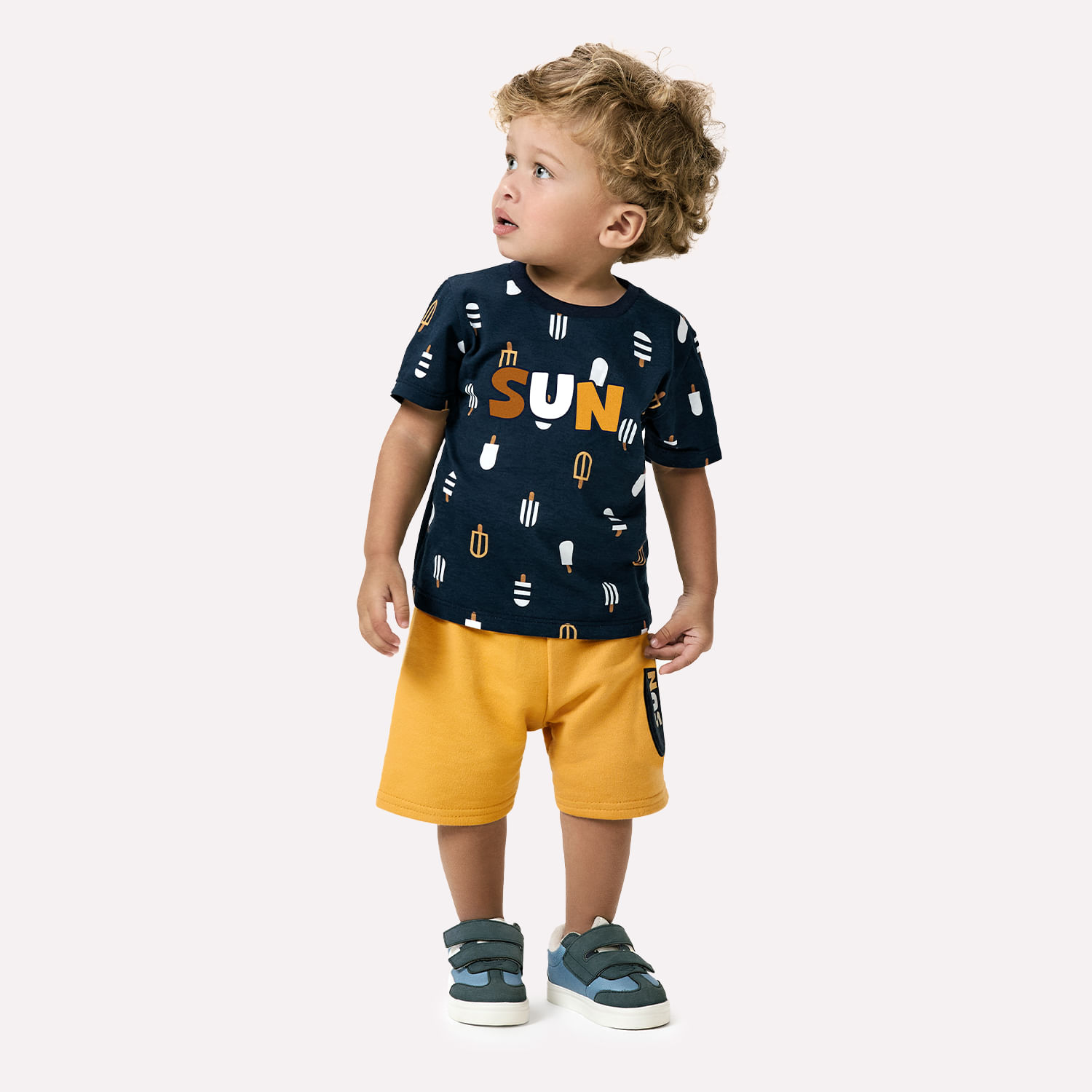 Conjunto Infantil Menino Picolés Kyly