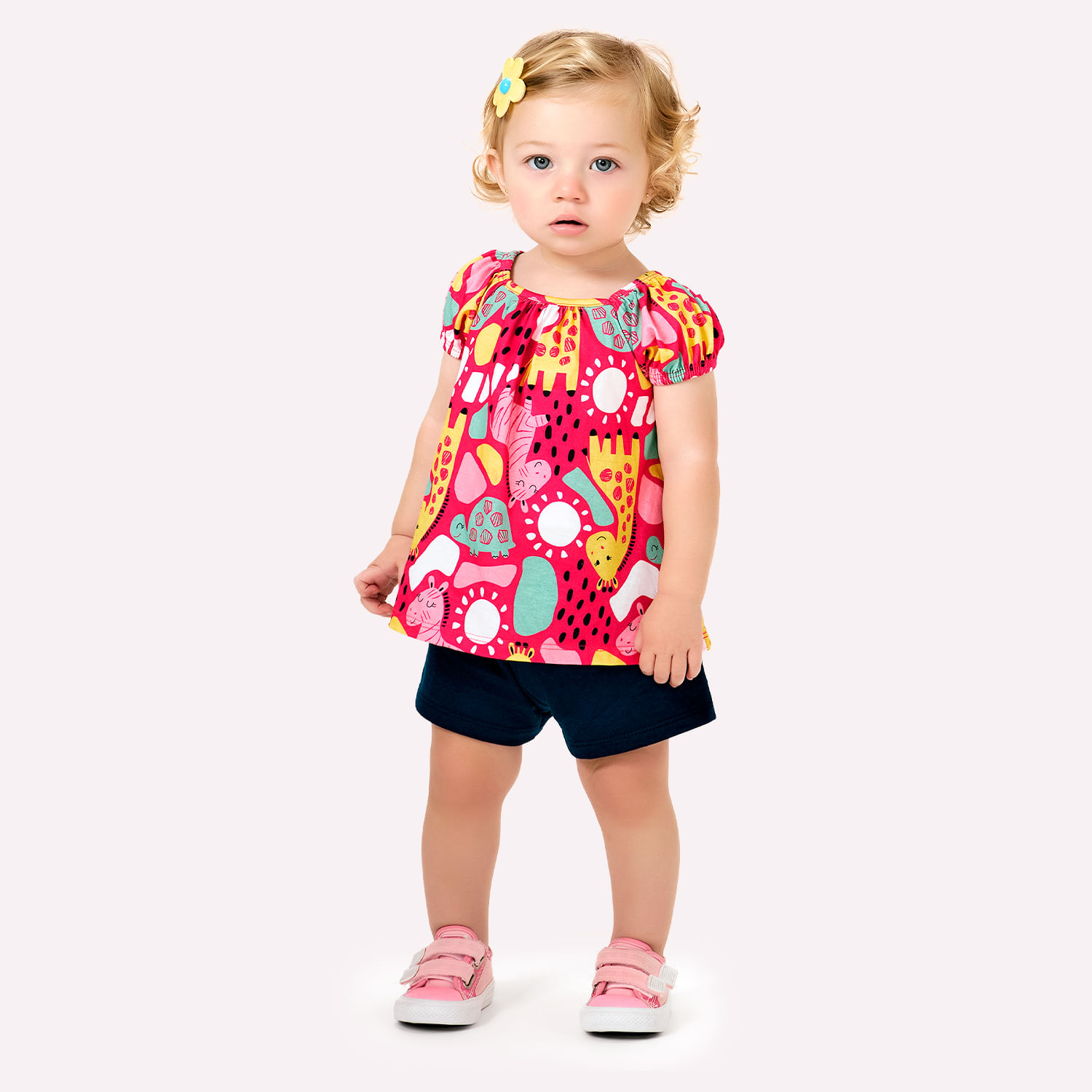 Conjunto Infantil Menina Bichinhos Kyly