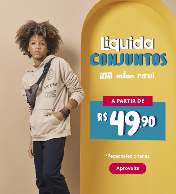 BANNER N1.b - MOBILE - Liquida Conjuntos: a partir de R$49,90