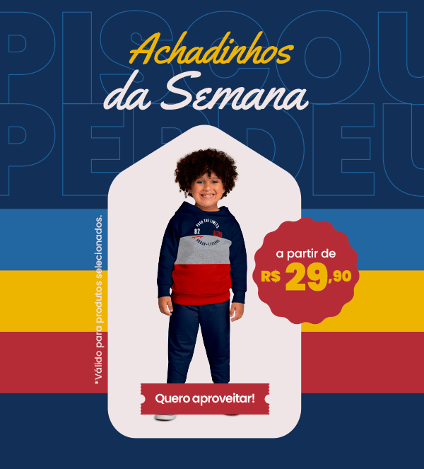 BANNER N1.a- Mobile -  Piscou Perdeu: Achadinhos da Semana a partir de R$29,90