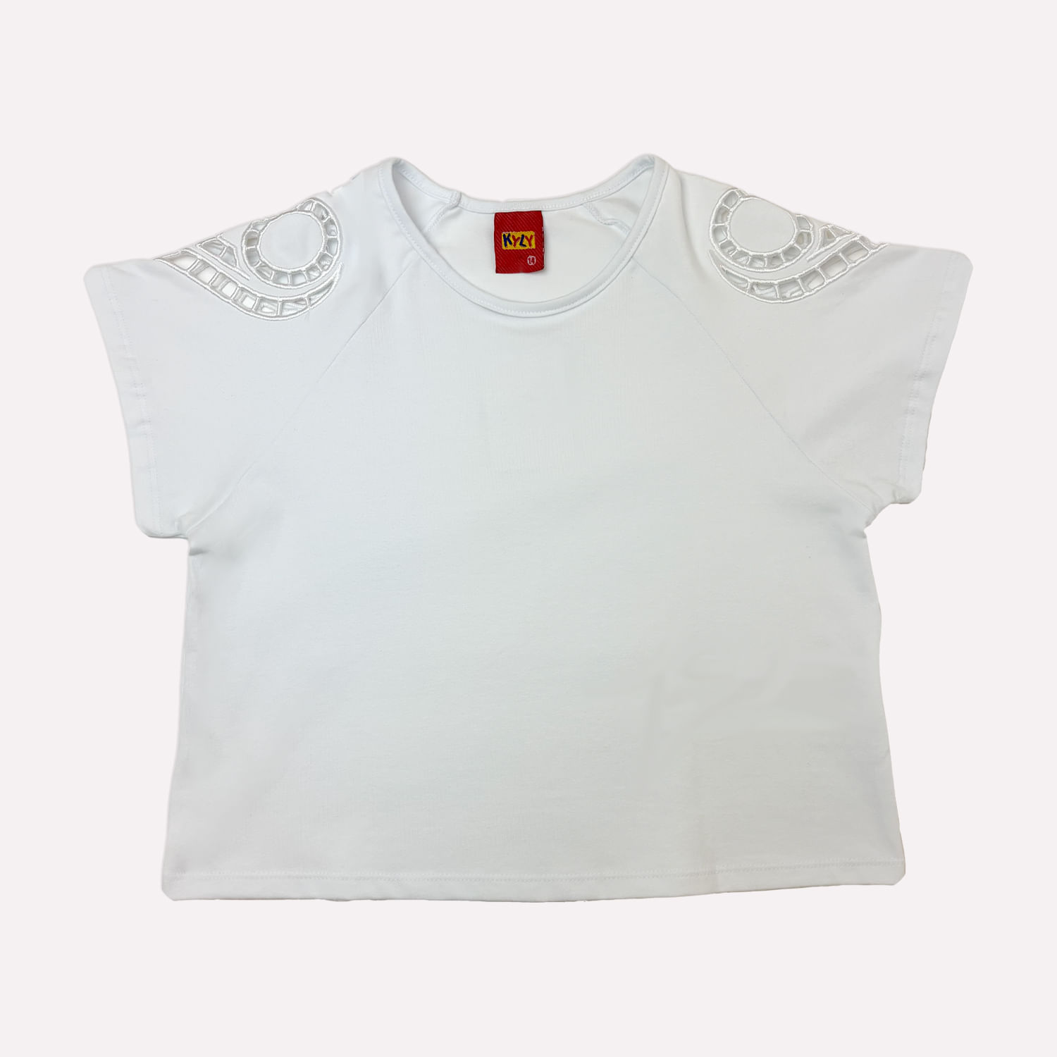 Blusa Infantil Menina Bordado Kyly