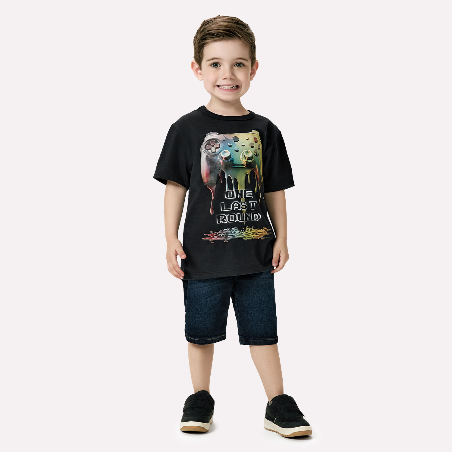 Camiseta Infantil Menino Estampa Kyly