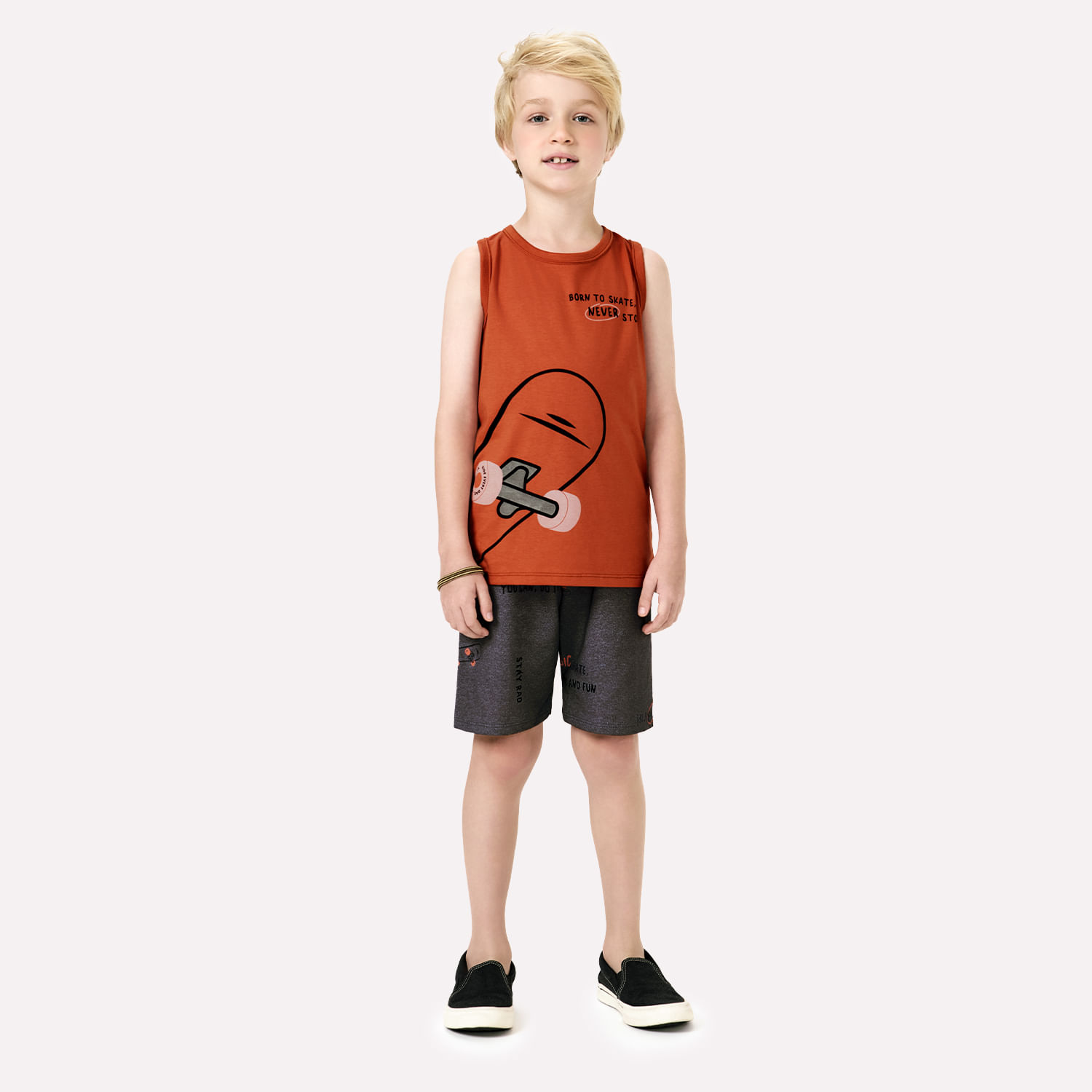 Conjunto Infantil Menino Skate Kyly