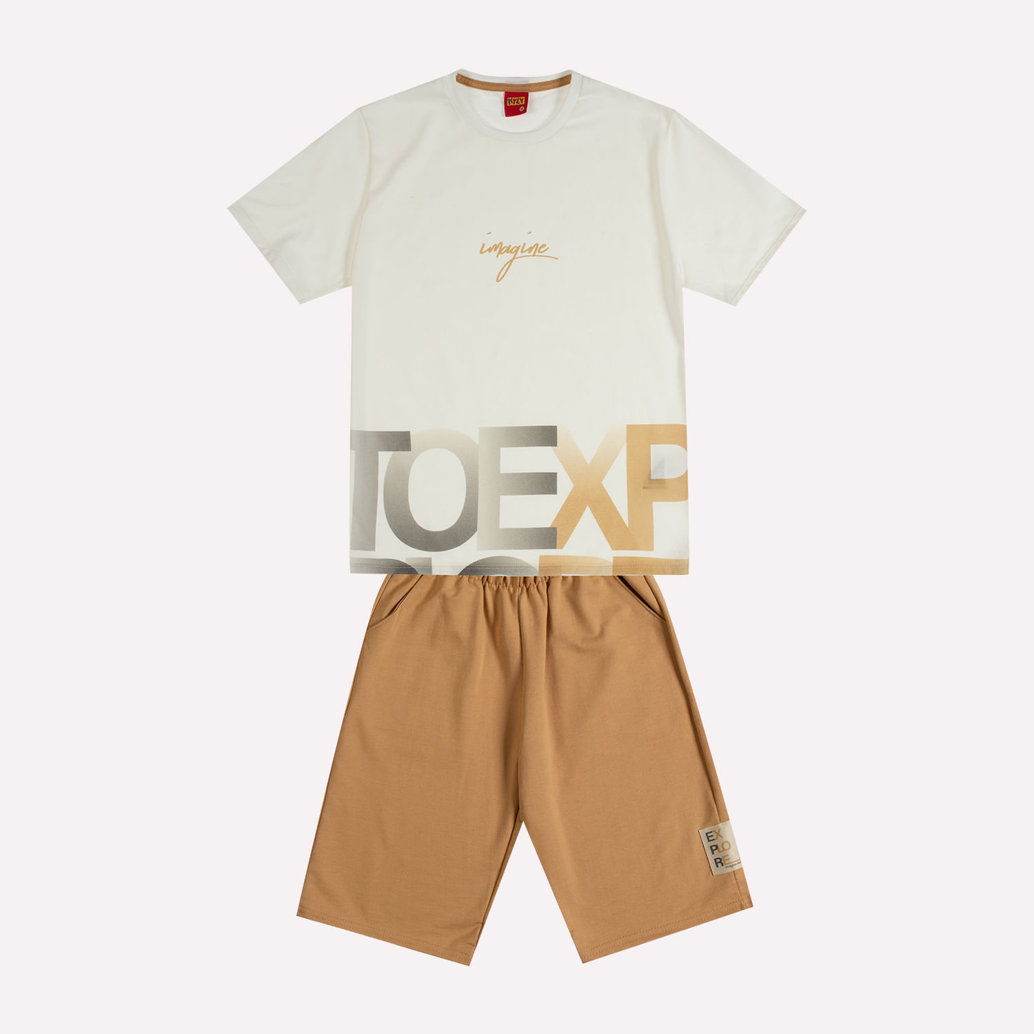 Conjunto Infantil Menino Lettering Kyly