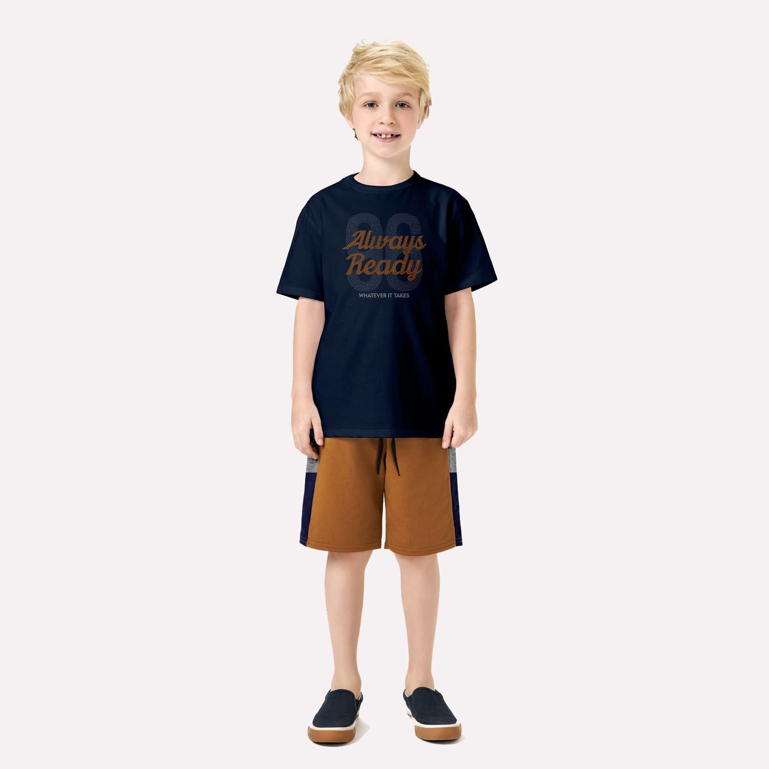 Conjunto Infantil Menino Bordado Kyly