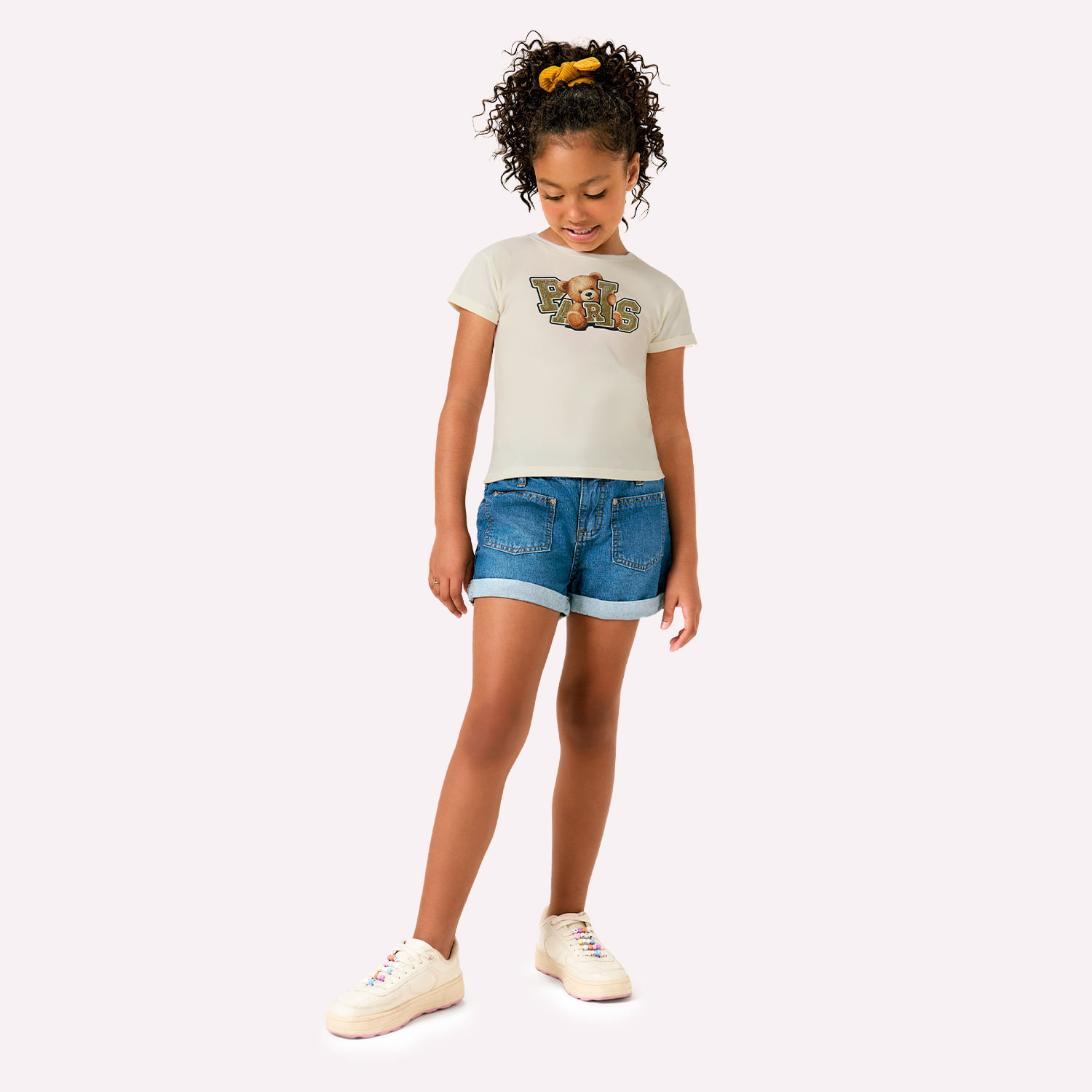 Blusa Infantil Menina Lettering Kyly