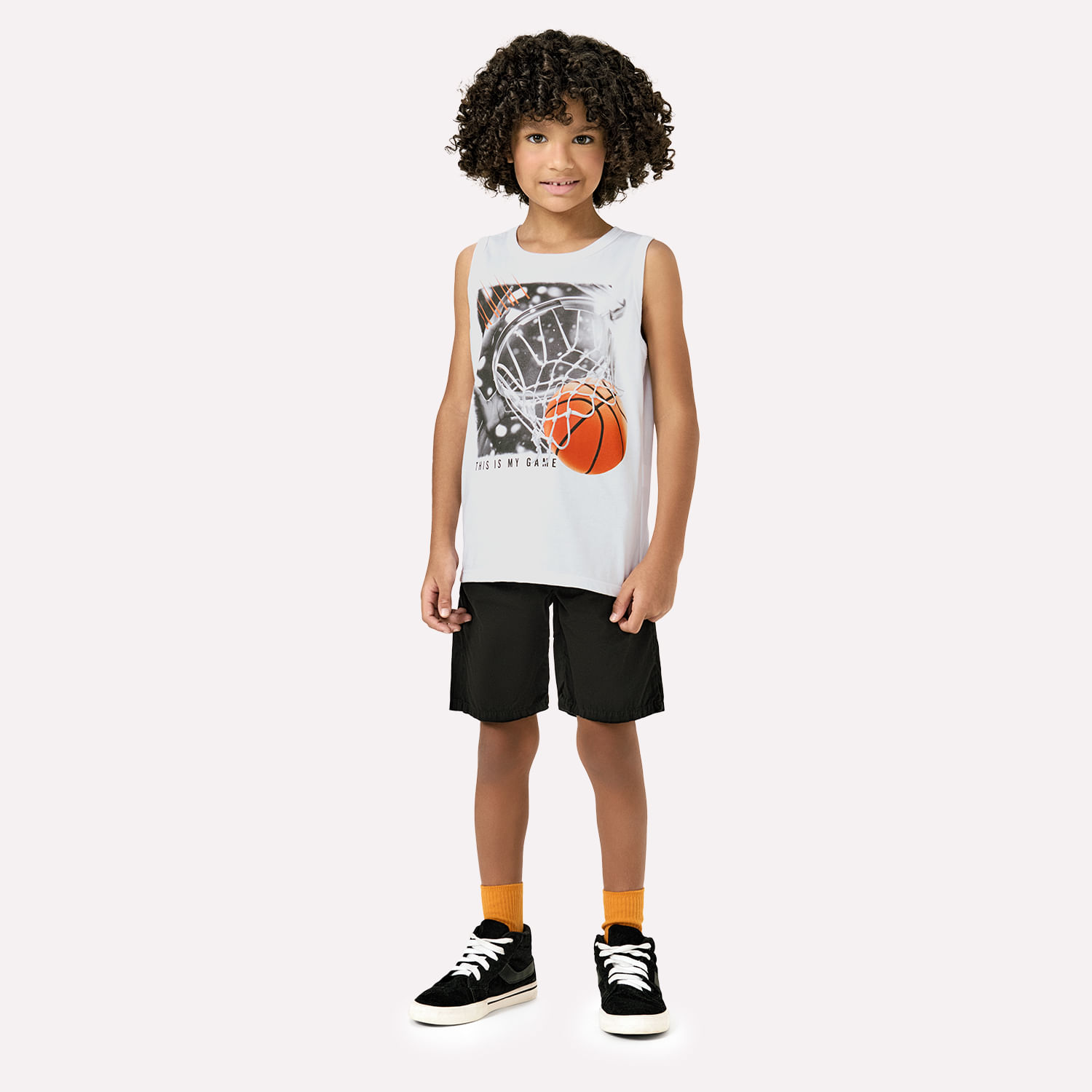 Regata Infantil Menino Basquete Kyly