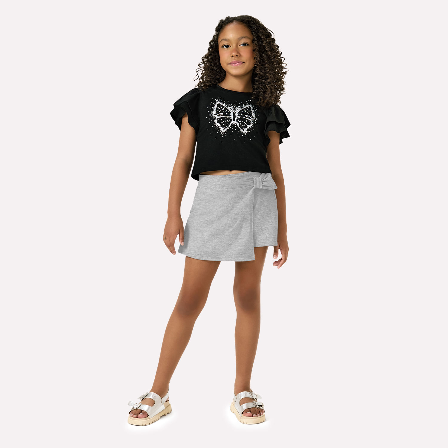 Conjunto Infantil Menina Borboleta Kyly