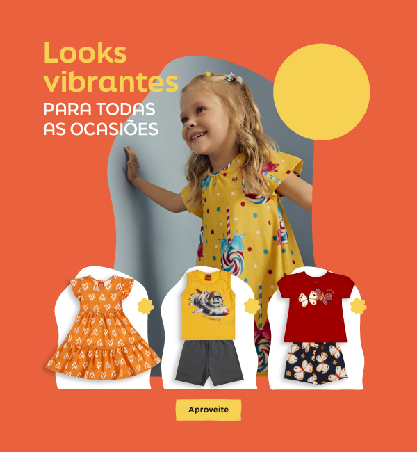 BANNER N1.b- Looks vibrantes, para todas as ocasiões