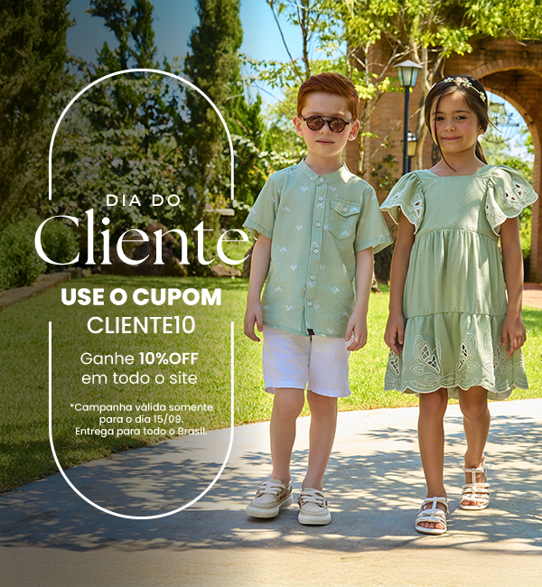 BANNER N1.a- MOBILE -  Dia do Cliente: Cupom de 10%off em todo o site