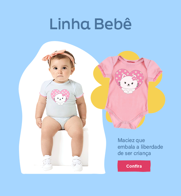BANNER N1.a- Mobile -  Linha bebê: Maciez que embala a liberdade de ser criança
