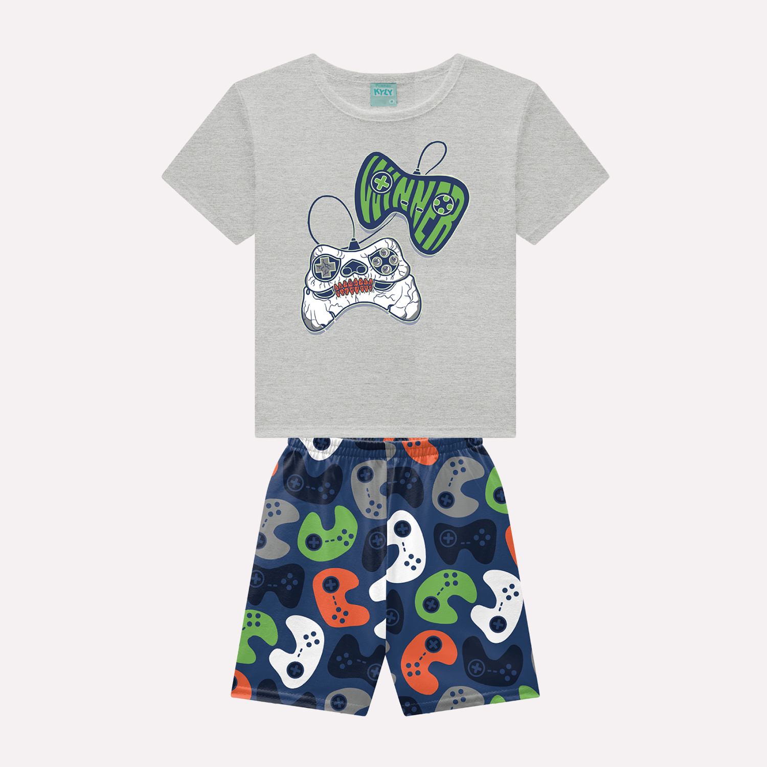 Pijama Infantil Menino Game Kyly