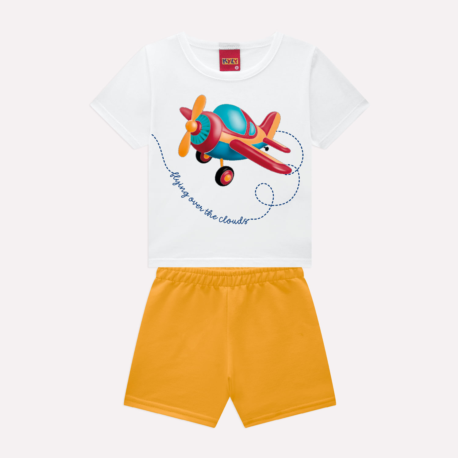Conjunto Infantil Menino em Algodão Kyly