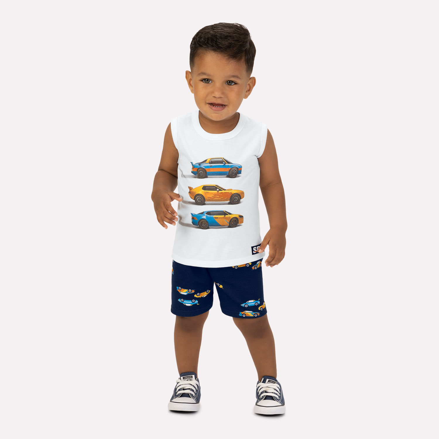 Conjunto Infantil Menino Carros Kyly