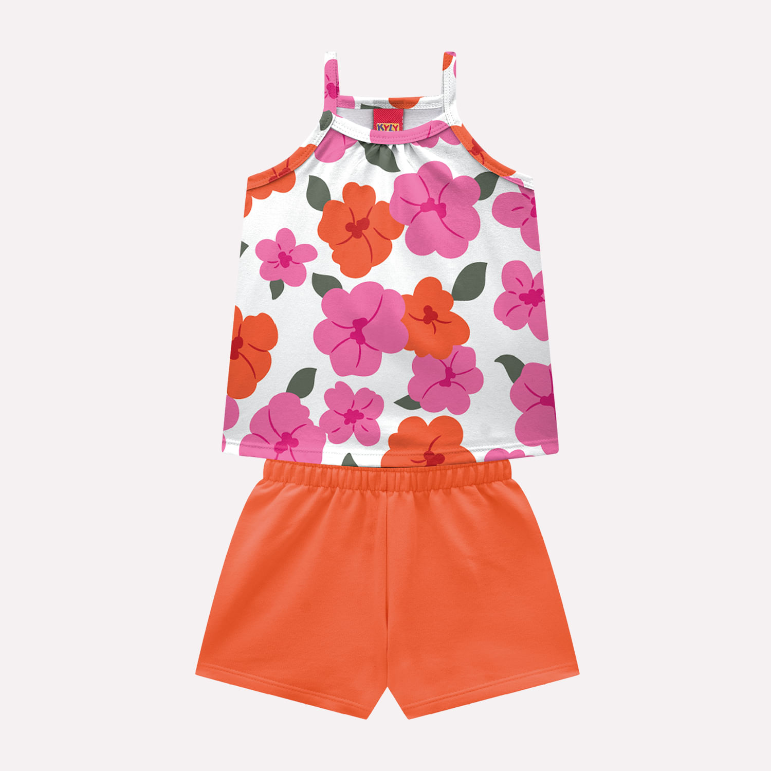 Conjunto Infantil Menina em Algodão Kyly