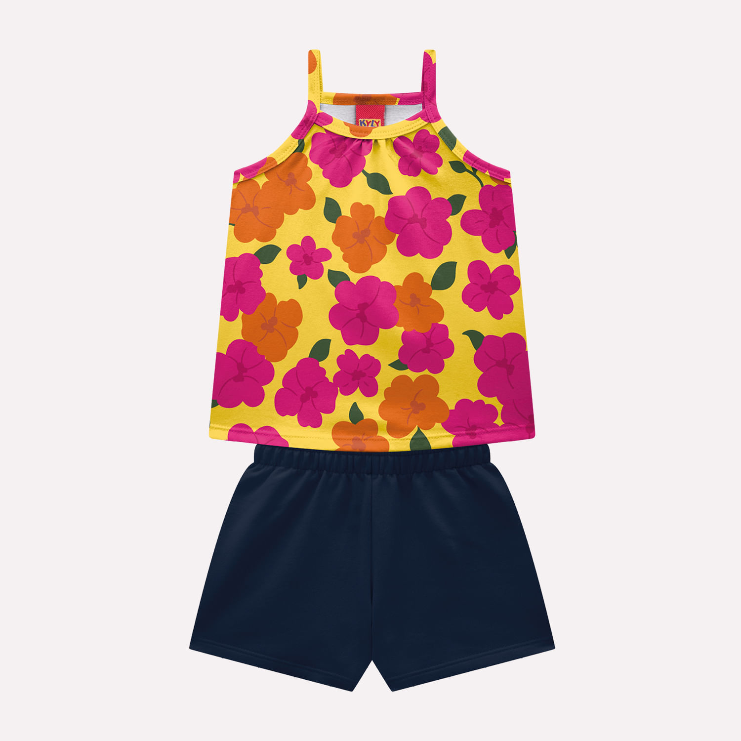 Conjunto Infantil Menina em Algodão Kyly