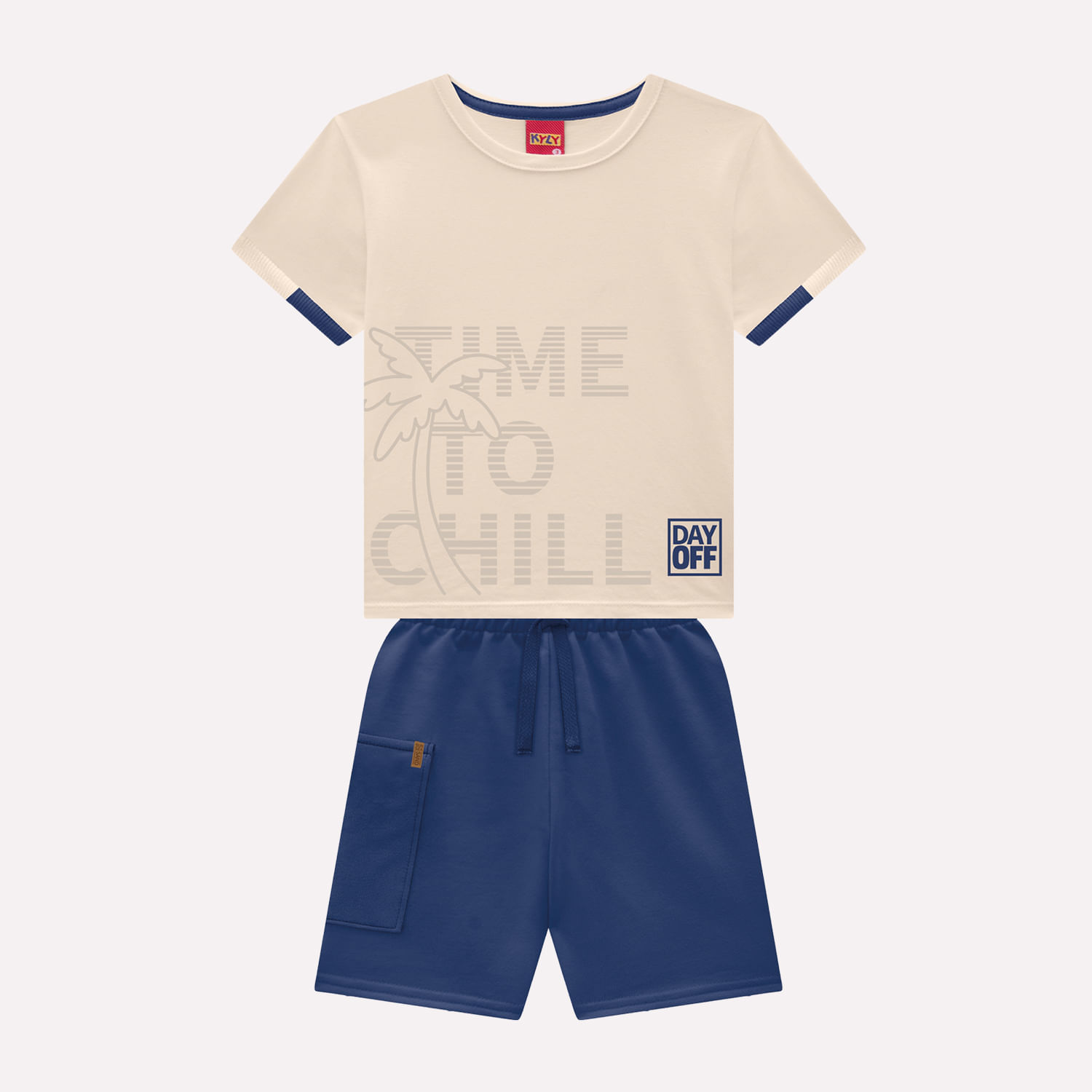 Conjunto Infantil Menino Lettering Kyly