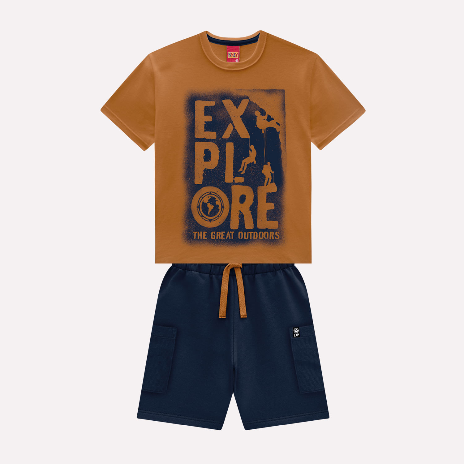 Conjunto Infantil Menino Lettering Kyly