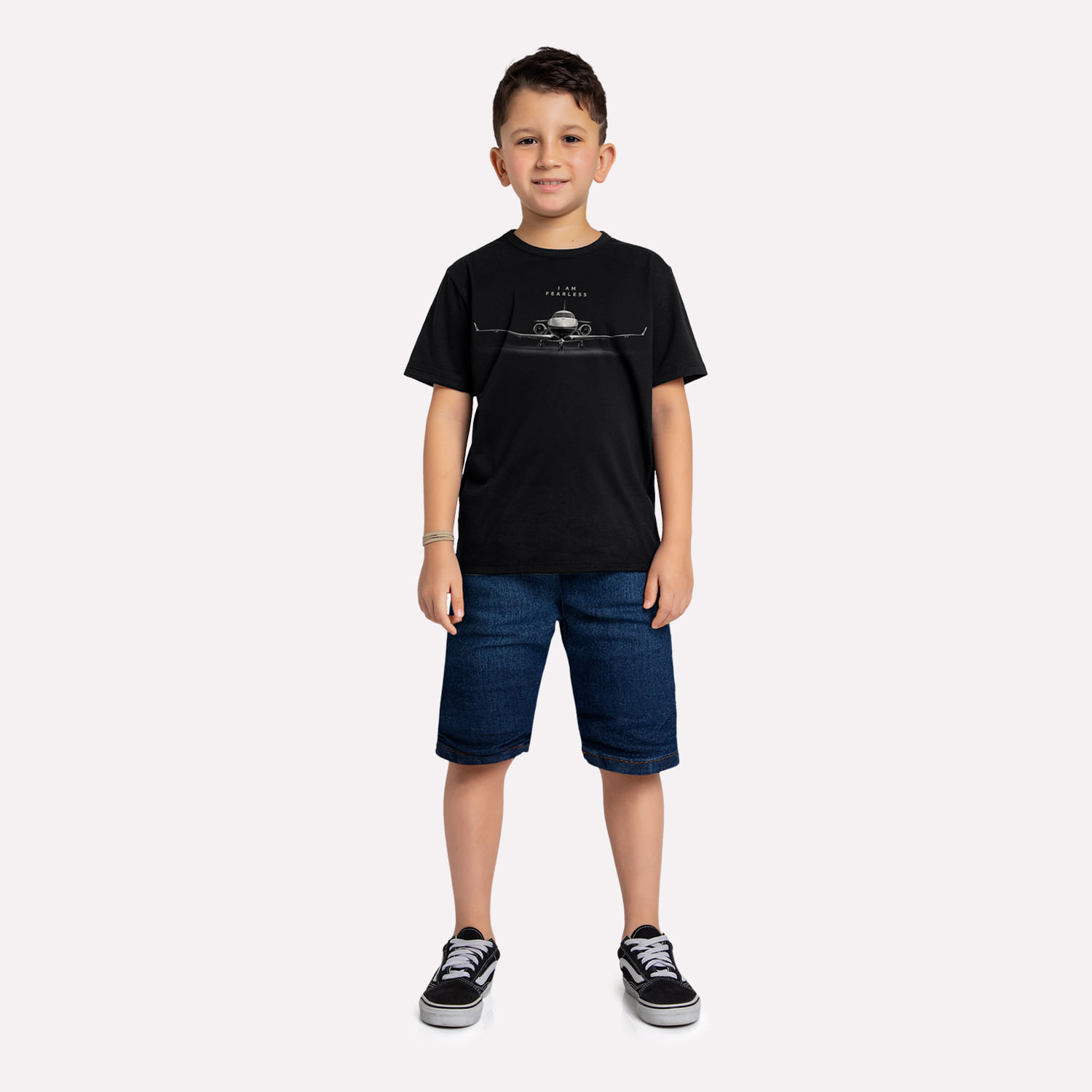 Camiseta Infantil Menino Avião Kyly