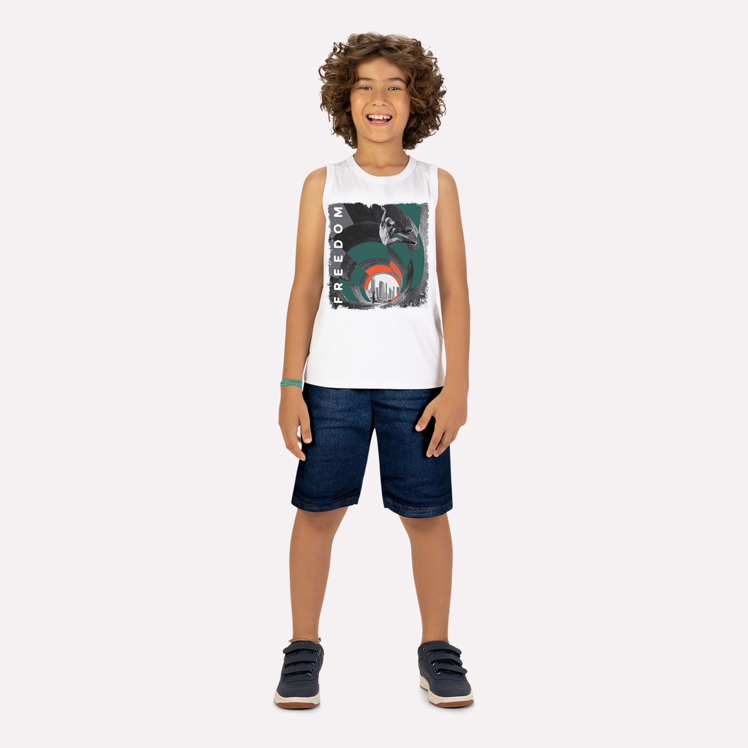 Regata Infantil Menin Skate Kyly