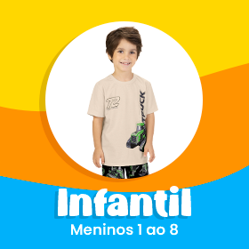 BANNER N2.2 - Infantil: Meninos 1 ao 8