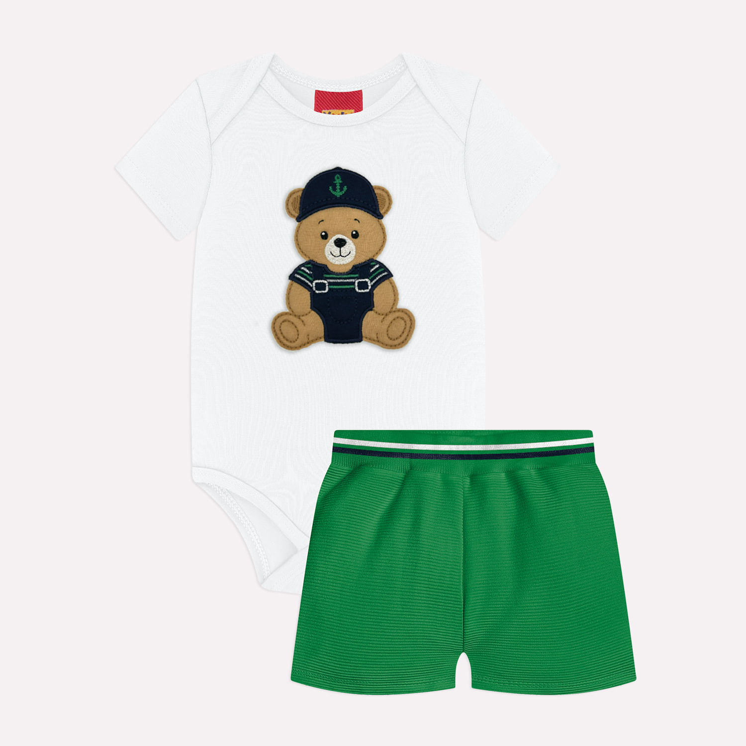 Conjunto Bebê Menino Bordado Kyly