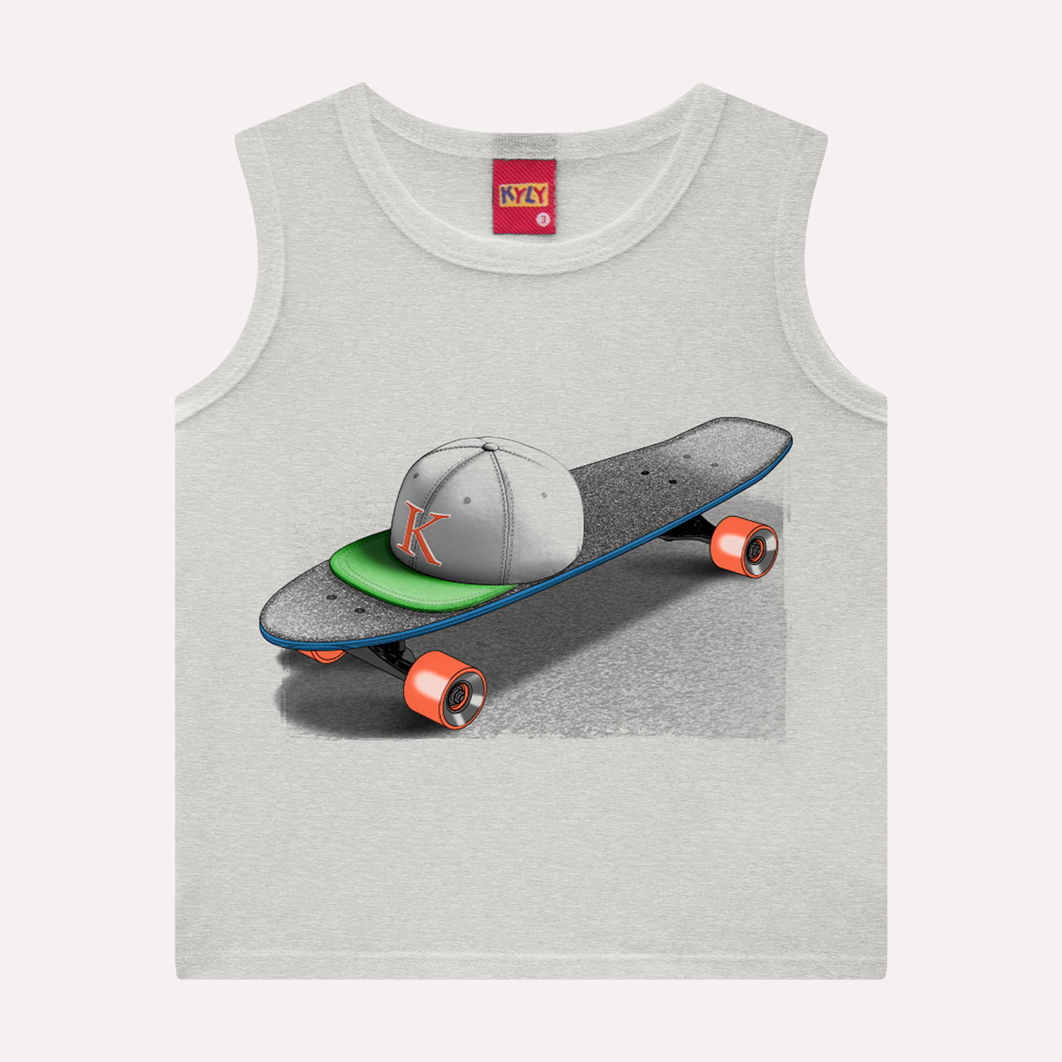 Regata Infantil Menino Skate Kyly