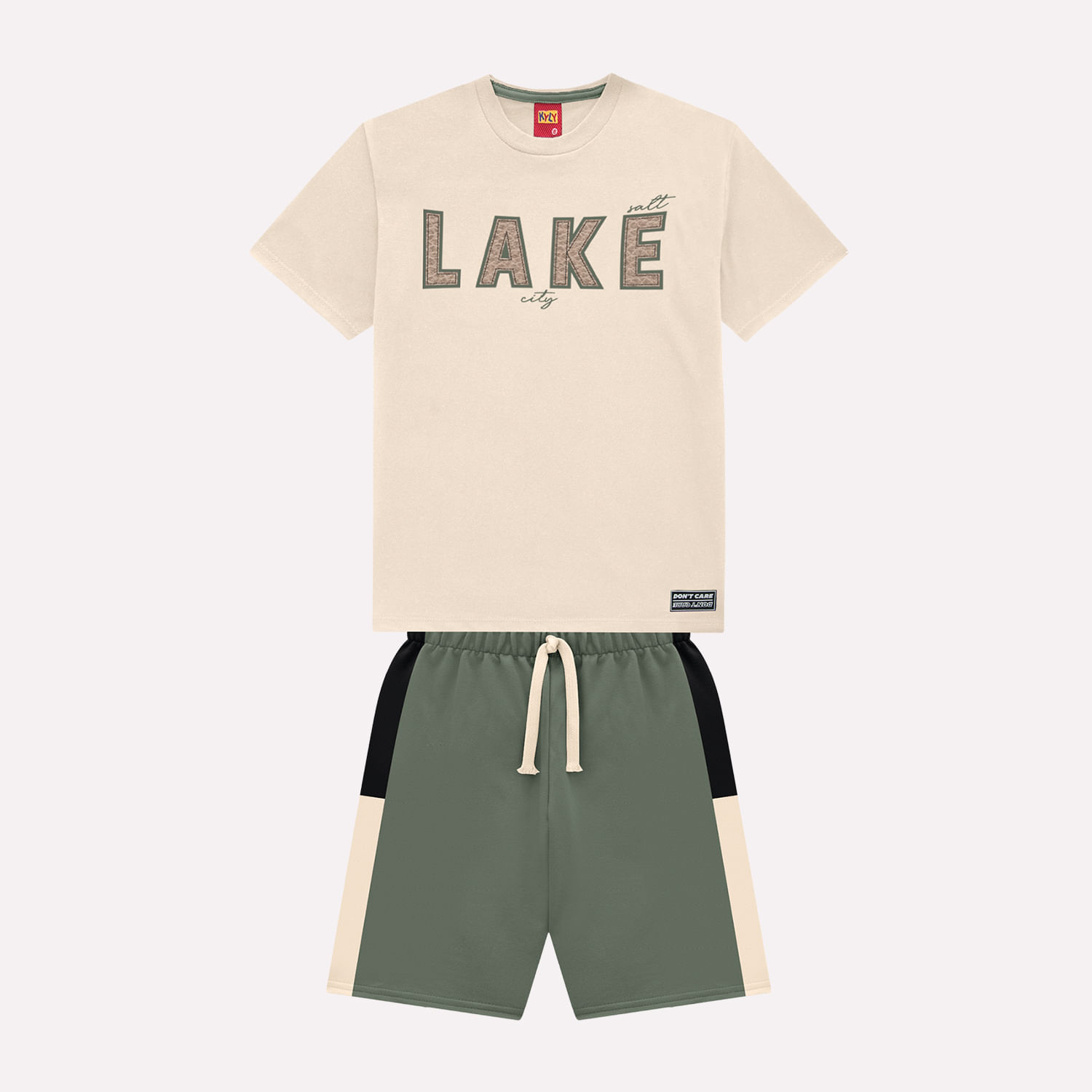Conjunto Infantil Menino Bordado Kyly