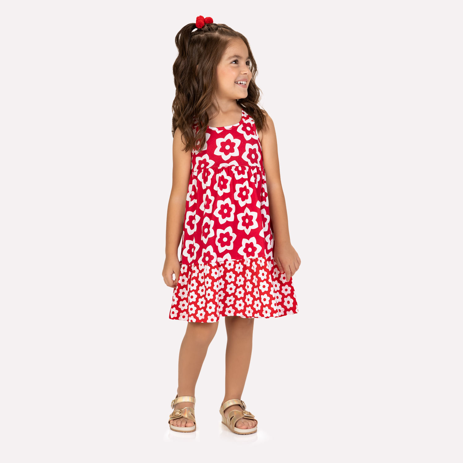 Vestido Infantil Menina em Algodão Kyly