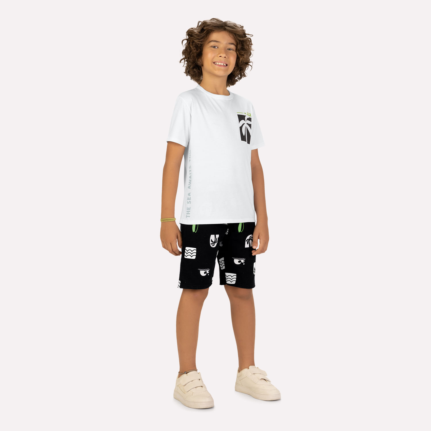 Conjunto Infantil Menino Palmeira Kyly