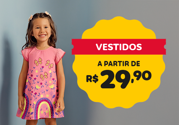 BANNER N3.2 - Vestidos: A partir de R$29,90