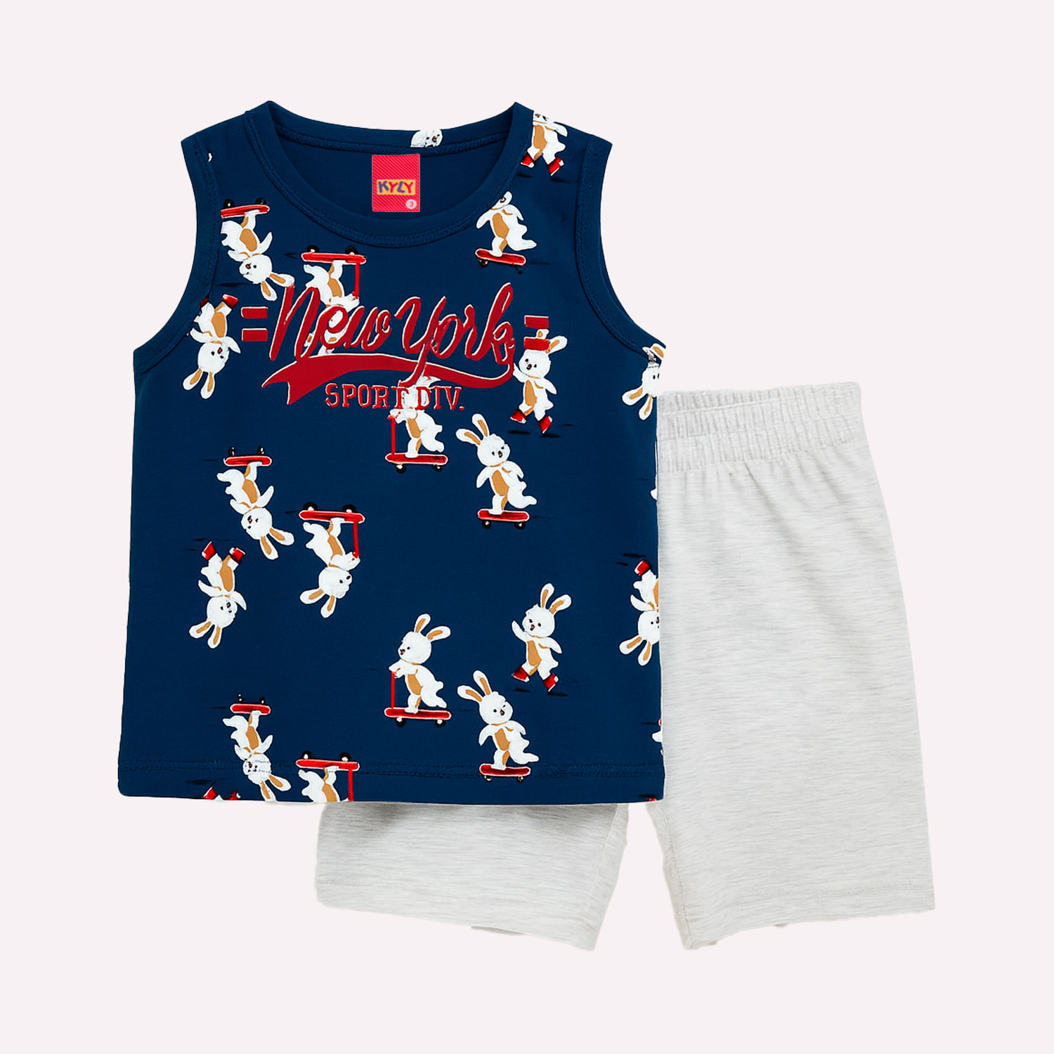 Conjunto Infantil Menino Estampado Kyly
